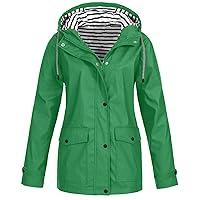 Algopix Similar Product 4 - ZEKPEGAN Rain Jacket Women Waterproof