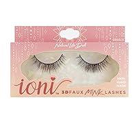 Algopix Similar Product 12 - Ioni 3D Faux Mink Lashes Natural Lite