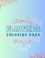 Algopix Similar Product 4 - Flowers Coloring Book