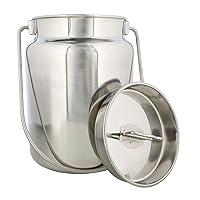 Algopix Similar Product 10 - Rural365 Metal Milk Jug 4 Liter 1