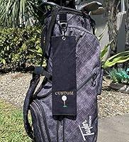 Algopix Similar Product 1 - Golf Towel Personalized Custom Text