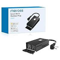 Algopix Similar Product 9 - meross Outdoor Smart Plug Waterproof