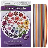 Algopix Similar Product 8 - Quilling Kit, Flower Sampler