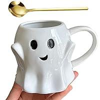 Algopix Similar Product 20 - Yopcuvi Ghost Mug Ceramic Ghost Coffee