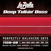 Algopix Similar Product 13 - La Bella 750NCB Black Nylon Tape