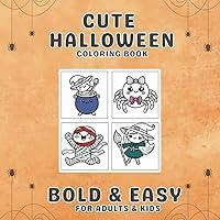 Algopix Similar Product 5 - Cute Halloween Coloring Book Bold 