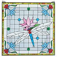 Algopix Similar Product 6 - Design Toscano Stained Glass Panel 