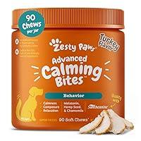 Algopix Similar Product 7 - Zesty Paws Calming Chews for Dogs  Dog