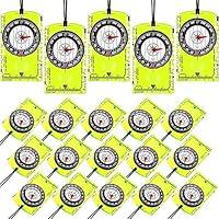 Algopix Similar Product 8 - 20 Pcs Acrylic Orienteering Compass