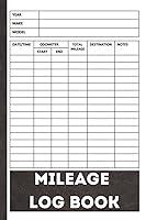 Algopix Similar Product 19 - Mileage Log Book A comprehensive