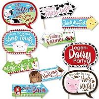Algopix Similar Product 1 - Funny Farm Animals  Baby Shower or