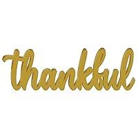 Algopix Similar Product 16 - Thankful Yellow MDF Standing Sign 