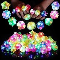 Algopix Similar Product 15 - Sauyoza 38 Pack Light Up Rings
