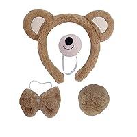 Algopix Similar Product 12 - XBOKA Bear Costumes Set Bear Ears