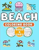 Algopix Similar Product 6 - Beach Coloring Book Bold and Easy