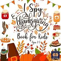 Algopix Similar Product 6 - I Spy Thanksgiving Book for Kids Ages