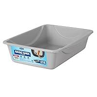 Algopix Similar Product 10 - Petmate Litter Pan BlueGray Small