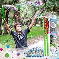 Algopix Similar Product 9 - WOWMAZING Giant Bubble Kit Kit Plus