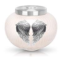 Algopix Similar Product 20 - Angel Wing Candle Urns for Human Ashes