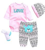 Algopix Similar Product 16 - Reborn Dolls Baby Clothes Pink Outfits