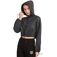 Algopix Similar Product 5 - AKFLY Reflective Jacket with Hoodie and