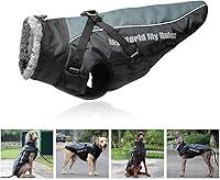 Algopix Similar Product 1 - OCSOSO Dog Coat Reversible waterproof