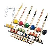Algopix Similar Product 14 - Deluxe Croquet Set