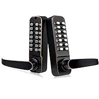 Algopix Similar Product 14 - Casmer Double Sided Keyless Door Lock