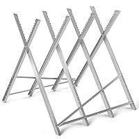 Algopix Similar Product 11 - Goplus Portable Folding Sawhorse