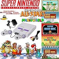 Algopix Similar Product 15 - Super NES Mario Set with 5Game