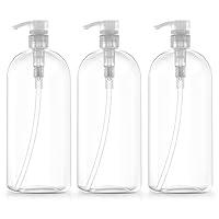Algopix Similar Product 7 - Bar5F Empty Shampoo Bottles with Pumps