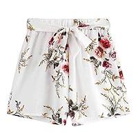 Algopix Similar Product 18 - Handyulong Womens Casual Floral Shorts