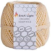 Algopix Similar Product 14 - EricX Light Beeswax Hemp Wick200 ft