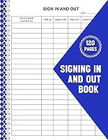 Algopix Similar Product 3 - Signing In and Out Book This Log is