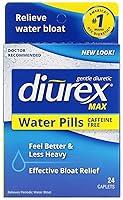 Algopix Similar Product 16 - Diurex Max Water Caplets Caffeine Free