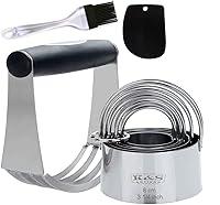 Algopix Similar Product 2 - KS Artisan Pastry Cutter Set Dough