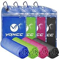 Algopix Similar Product 9 - YQXCC 4 Pack Cooling Towel 47x12