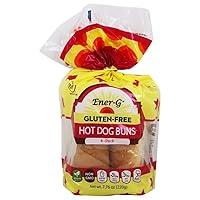 Algopix Similar Product 9 - Ener-G Tapioca Hot Dog Buns - 7.76 oz