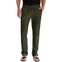 Algopix Similar Product 11 - Mens Casual Linen Pants Lightweight