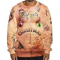 Algopix Similar Product 2 - Mens Funny Sweatshirt Christmas Sweater