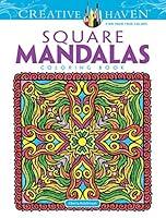 Algopix Similar Product 4 - Creative Haven Square Mandalas Coloring