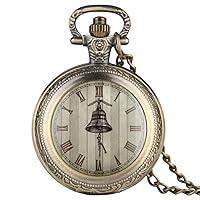 Algopix Similar Product 18 - MJIFEI Pocket Watch Vintage Dial