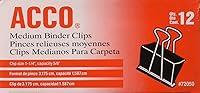 Algopix Similar Product 12 - ACCO Medium Size Binder Clips  1
