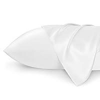 Algopix Similar Product 3 - Bedsure Satin Pillowcase Standard Set