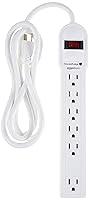 Algopix Similar Product 17 - Amazon Basics Rectangular 6Outlet
