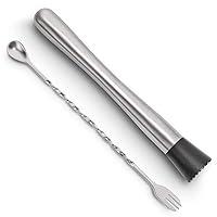 Algopix Similar Product 1 - Hiware 10 Inch Stainless Steel Cocktail