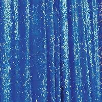Algopix Similar Product 11 - Shindigz Blue Metallic Eyelash Fabric