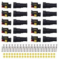 Algopix Similar Product 12 - MUYI 10 Kit 2 Pin Way Waterproof