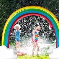 Algopix Similar Product 7 - SURPCOS Rainbow Sprinkler Outdoor