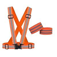 Algopix Similar Product 8 - UONIKA Reflective Strap Safety Vest